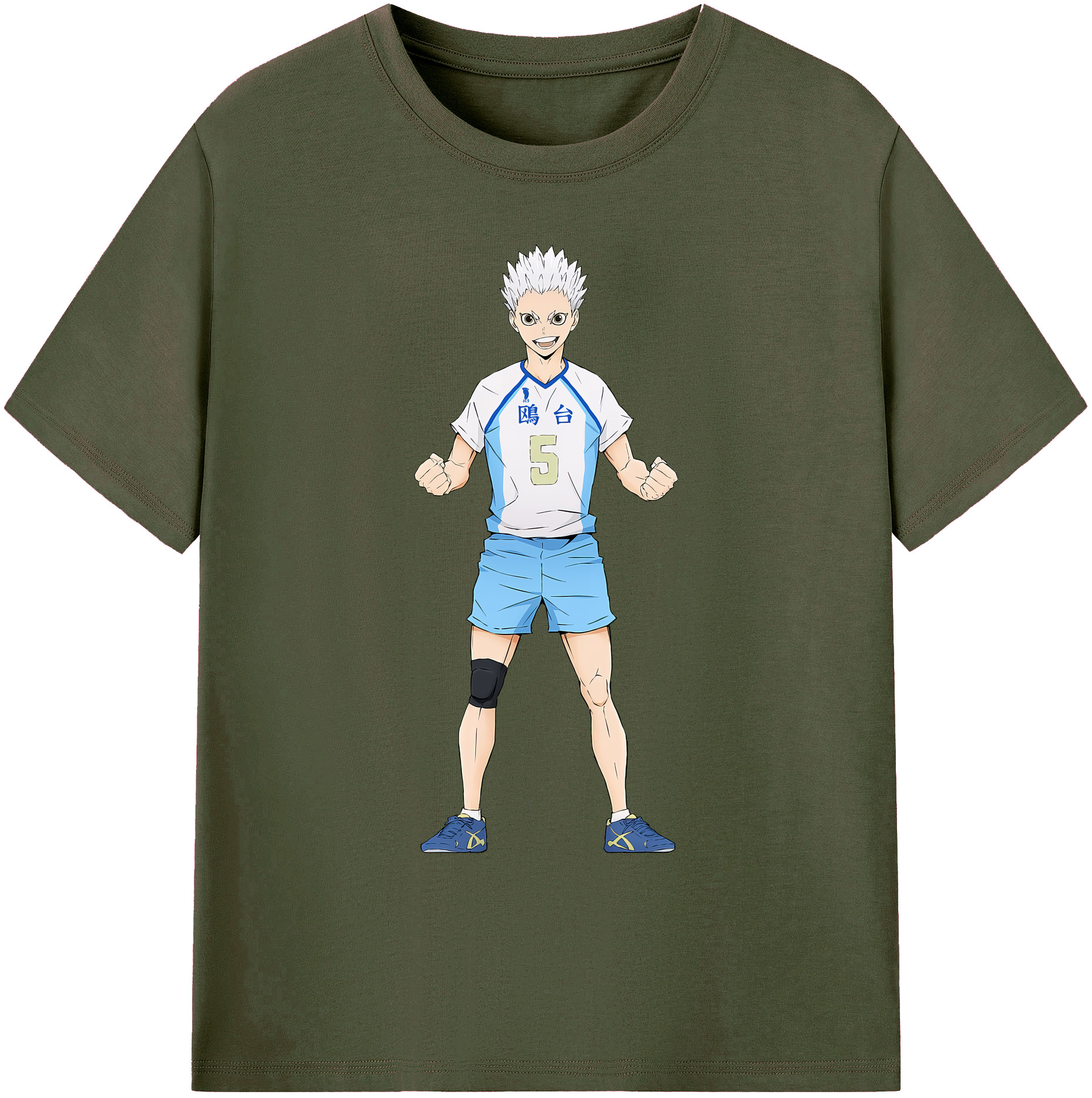 （画像用） ハイキュー!! Haikyu!! 綿100％ メンズ半袖Tシャツ｜肌触りやわらか＆通気性